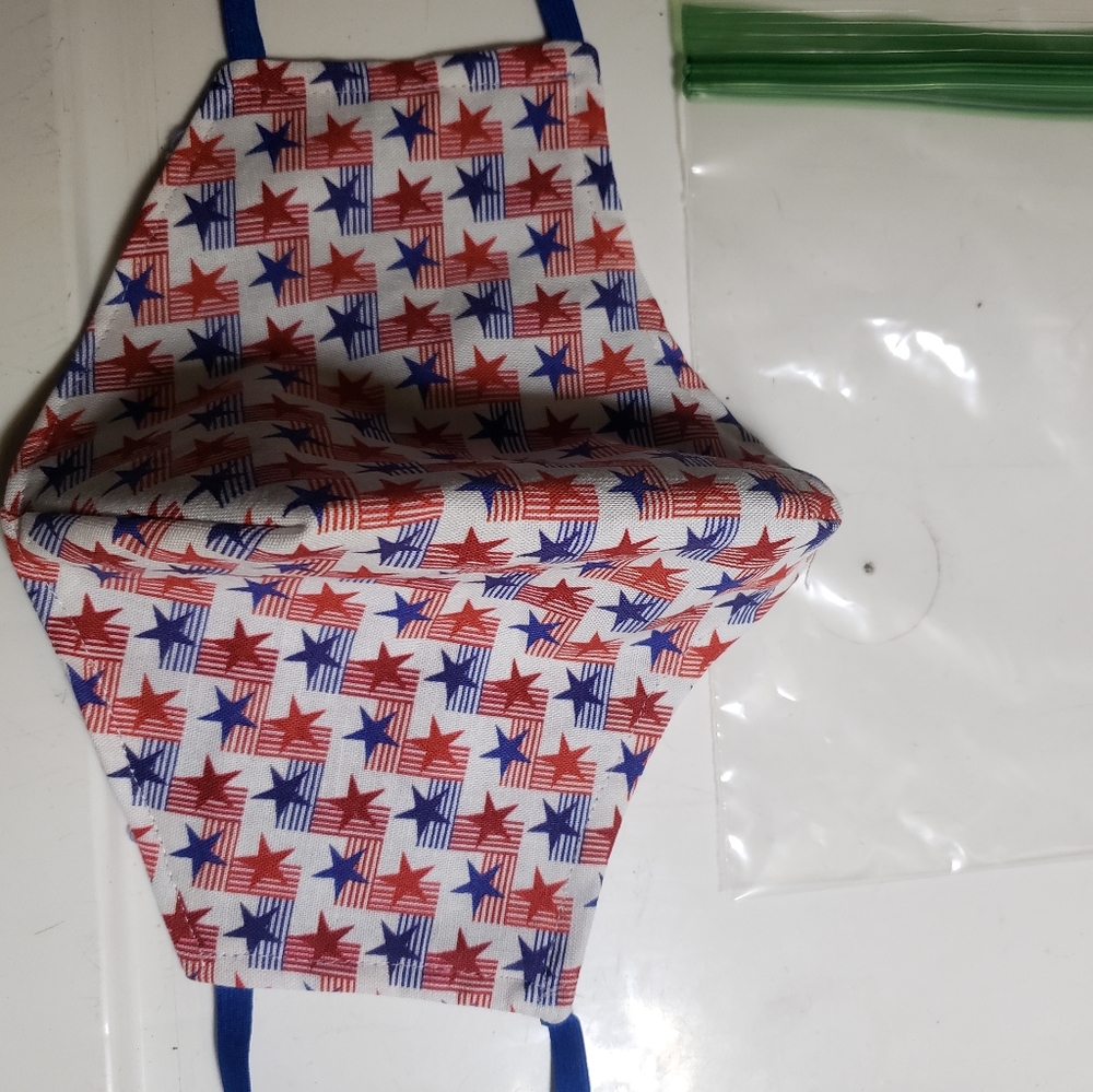 Patriotic Handmade Face Mask